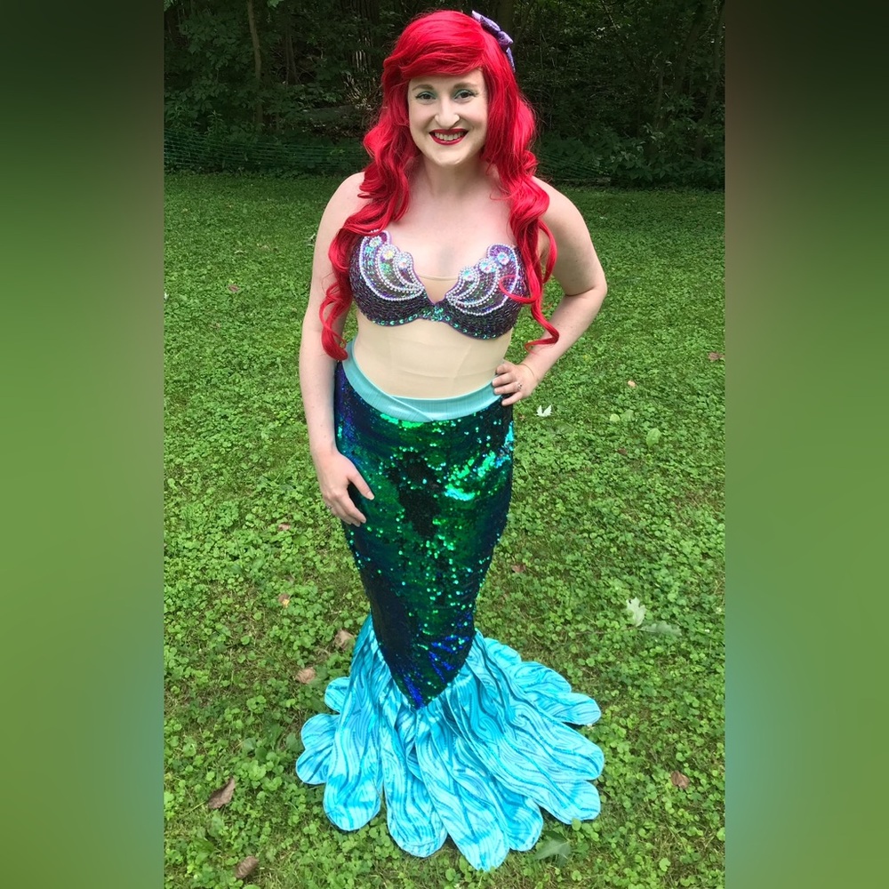 Sequins Mermaid Tail Skirt - Women’s - Picture 14 of 16